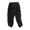 Herren Baumwoll-Leinen Farbige Lockere Kordelzug Capri-Shorts Freizeitshorts