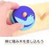 DJECO 1234 Basic Mold Puzzle Baby Educational Toy Wooden Animal Present Montessori 1 Year Old Christmas (DJ06203)