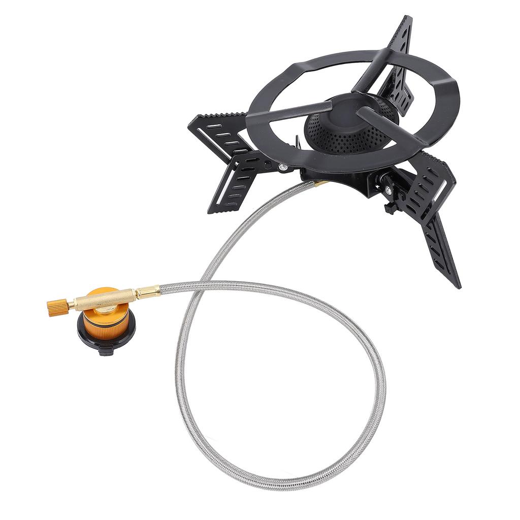 Camping Stove Portable Split Foldable Cassette Stove with Quick Ignition System for Outdoor