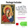 DIY 3D Pearl Diamond Painting Art Set Virgin Mary Religious Home Decor Art Set Wall Art