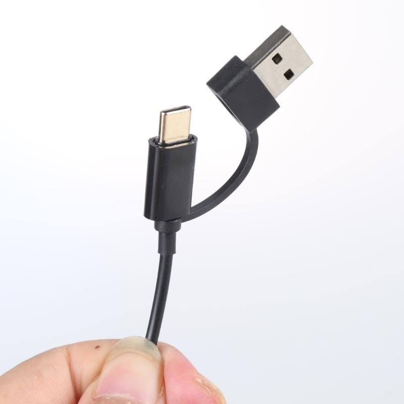 Multi Charging Cable 6Port USB Charging Cord with Type C and USB Connectors for Electronics 150cm/50cm Length