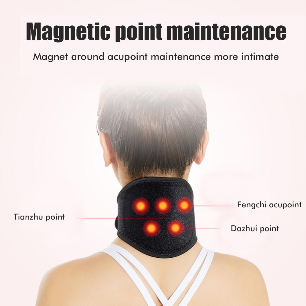 Unisex Neck Support Brace Self Heating Cervical Wrap Suffer Relieve Fatigue Neck Guard Protector