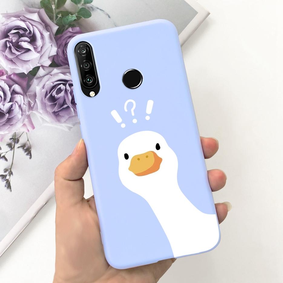 For Huawei P30 Lite Case Cute Fashion Carton Cover Soft Silicone Phone Case For Huawei P30 Pro P 30 Lite P30Lite Back Cover Bags