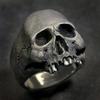 Exquisite Handmade Vintage Men Punk Ring Unique Gothic Skull Style Gothic Punk Horror Skull Rings