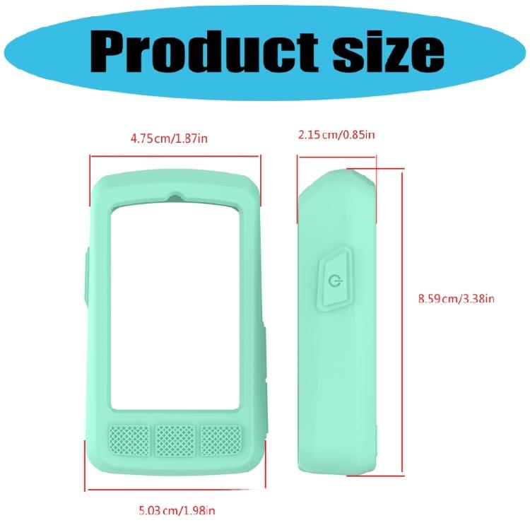 1 Set Cycle Navigation Case With Screen Protector Film Accurate Cutouts Easy Assembly For ELEMNT Bolt 3