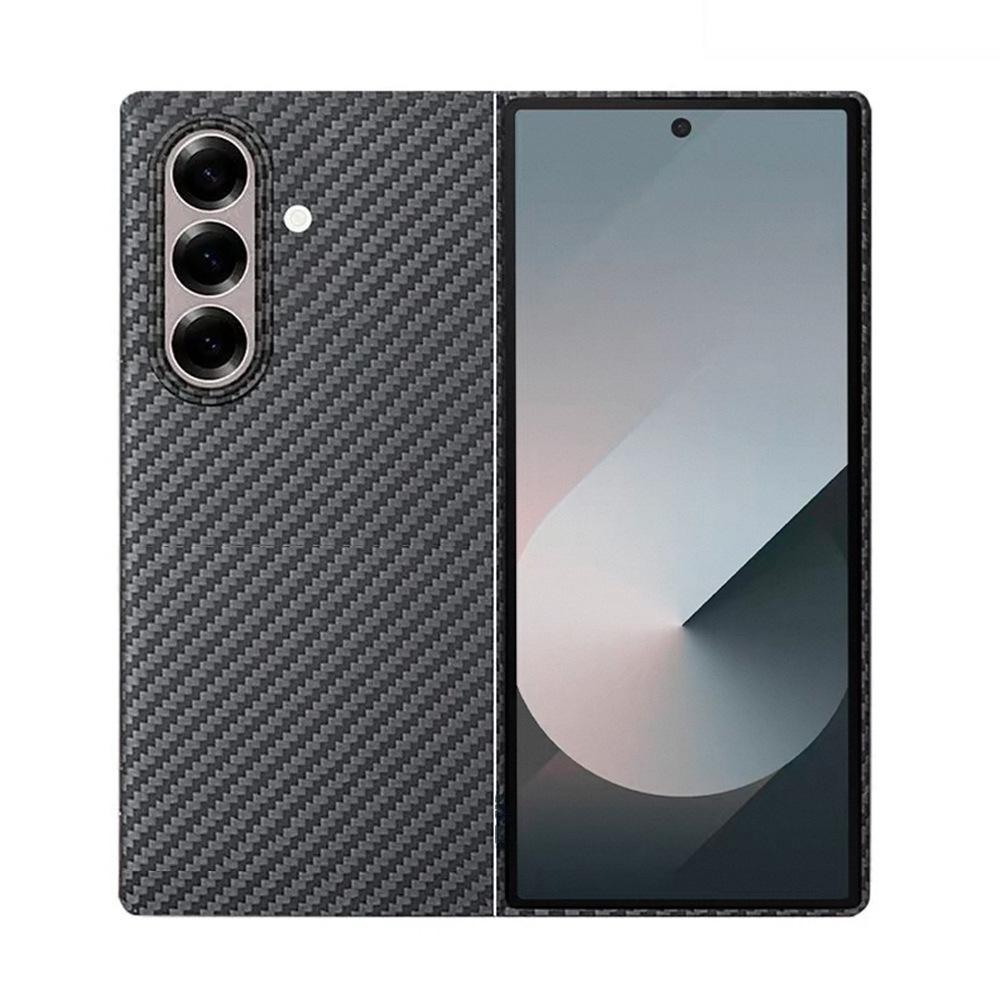 Suitable for Samsung Zfold7 Kevlar Mobile Phone Case Samsung Z Fold7 Folding Ultra Thin Magnetic Protective Case