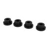 4PCS Handlebar Riser Bushings Replacement for Touring Electra Glide 1983 2025 Aluminium Alloy CNC Black Solid Handlebar