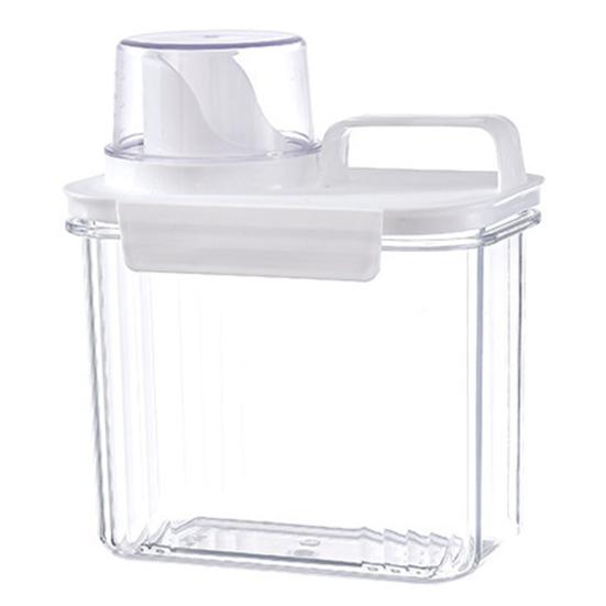 

1500/2000/2800 мл бутылка-дозатор для стирального порошка, прозрачная удобная герметичная крышка, дозатор жидкого мыла S