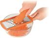 Shimomura Kogyo Full Veggie Thick Dishwasher Made in Niigata 268 x 90 x 14 mm Shredder, Safe, FSF-01, Tsubame-Sanjo, Prefecture, Orange,
