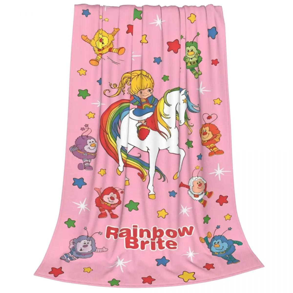 

Cartoon Movie Cute Girl Flannel Throw Blankets Blankets for Home Office Super Warm Plush Thin Quilt 75x90cm