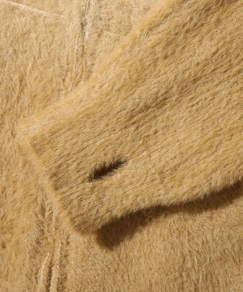 Dimiteulibeullaeg 2Way Essential Gradient Hairy Zip-Up Hoodie_Oatmeal