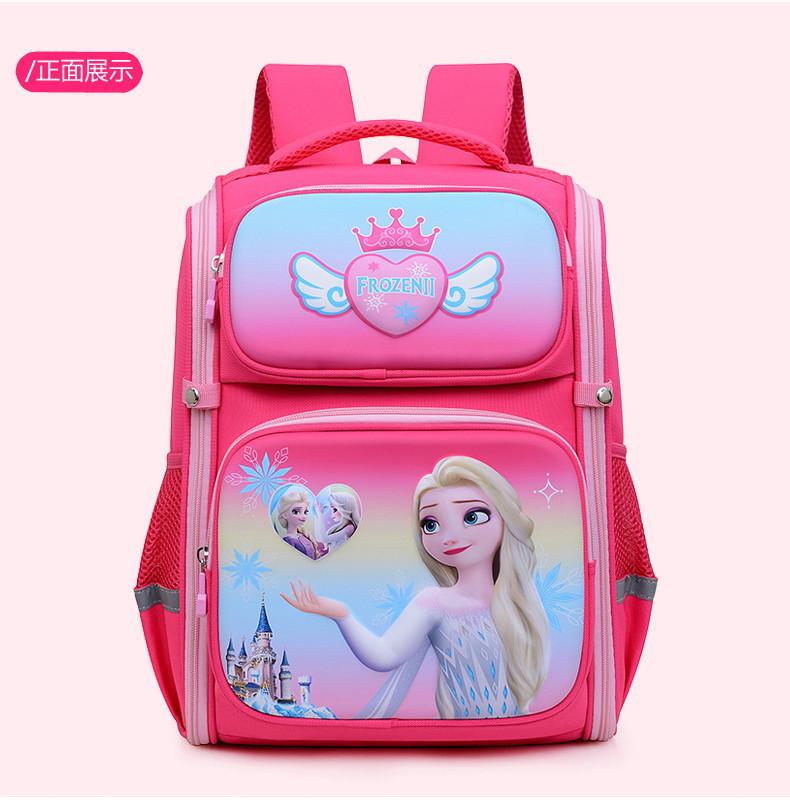 Adorable Cartoon Large Capacity School Backpack For Kids With Lightweight Spine Protection