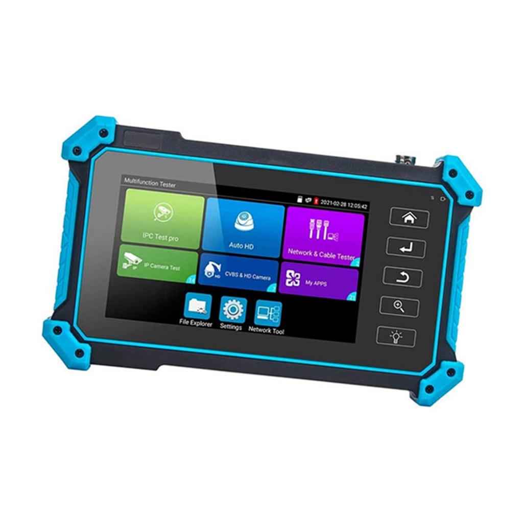 CCTV Monitor Camera Tester Portable 5 Inch Display Coaxial Analog Video Monitor Tester