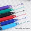 Erasable Gel Pen - Red/Purple, 0.5mm, Heat-Sensitive Ink for Students