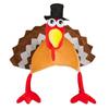 Kreatives Truthahn- und Hähnchenbein-Stirnband für Thanksgiving- und Halloween-Partys