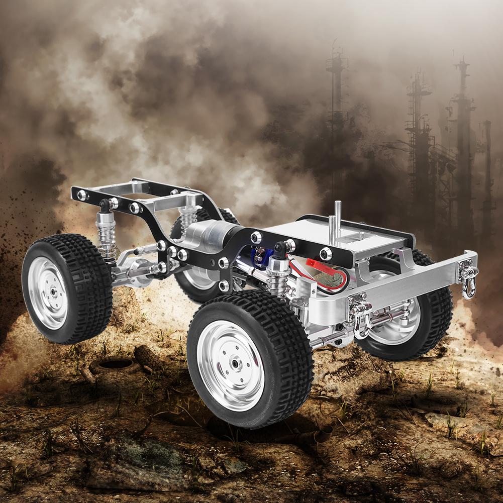 Accesoriu de Upgrade pentru Șasiul Mașinii cu Telecomandă Metalică pentru Mașina RC 1 12 MN D90
