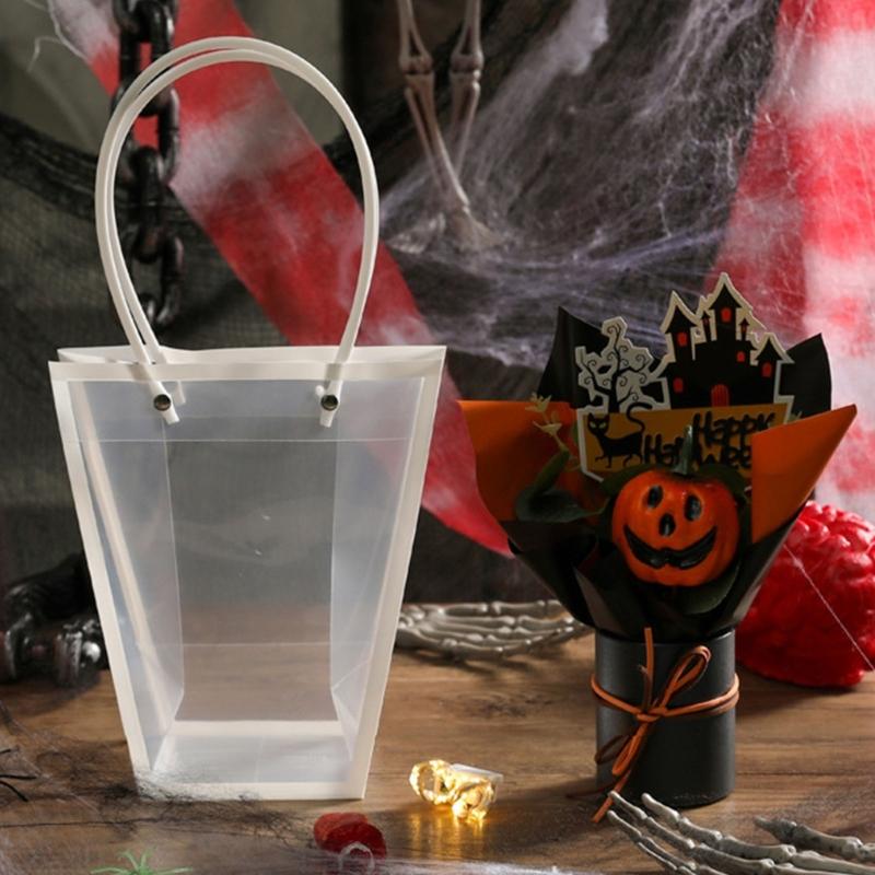 Practical Plastic Halloween Floral Feature Bats Pumpkins For Indoor And Outdoor Holiday Decoration