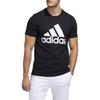 Adidas MUST HAVES T Shirts Men's Black Crew Neck Moderate Straight Fit ED9605
