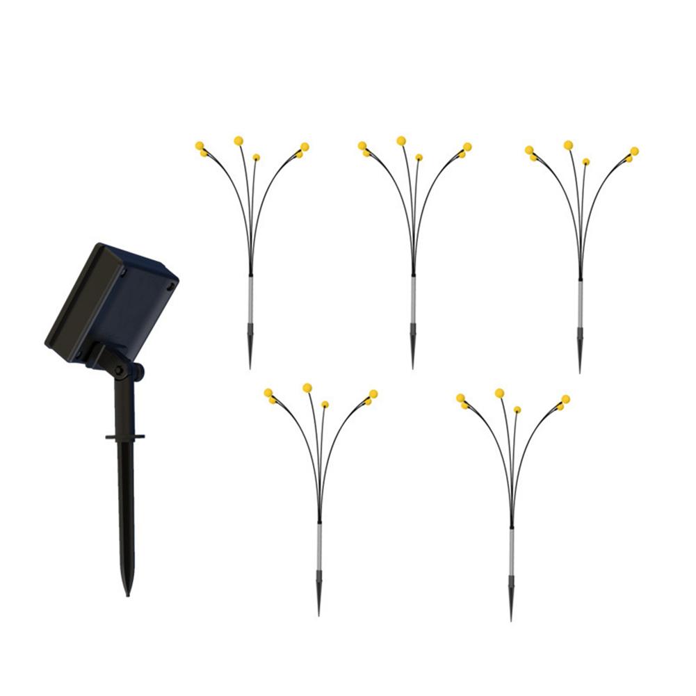 70cm Solar Firefly Light IP65 Waterproof Lawn Fireworks Light Lighting Ornaments Christmas Decoration for Backyard Path Walkway