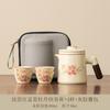 High-end Travel Tea Set, Portable Anti-scalding Quick Guest Pot, Kung Fu Brewing Teapot, Teacup Souvenir, Business Gift