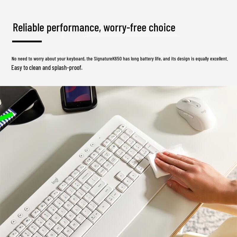 Logitech K650 Wireless Bluetooth Keyboard