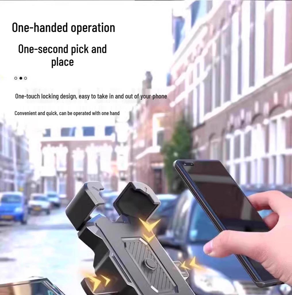 2025 Anti-Wackel Auto & Motorrad Batterie Navigationshalterung - Stoßfest & Stabil für Mobiltelefone