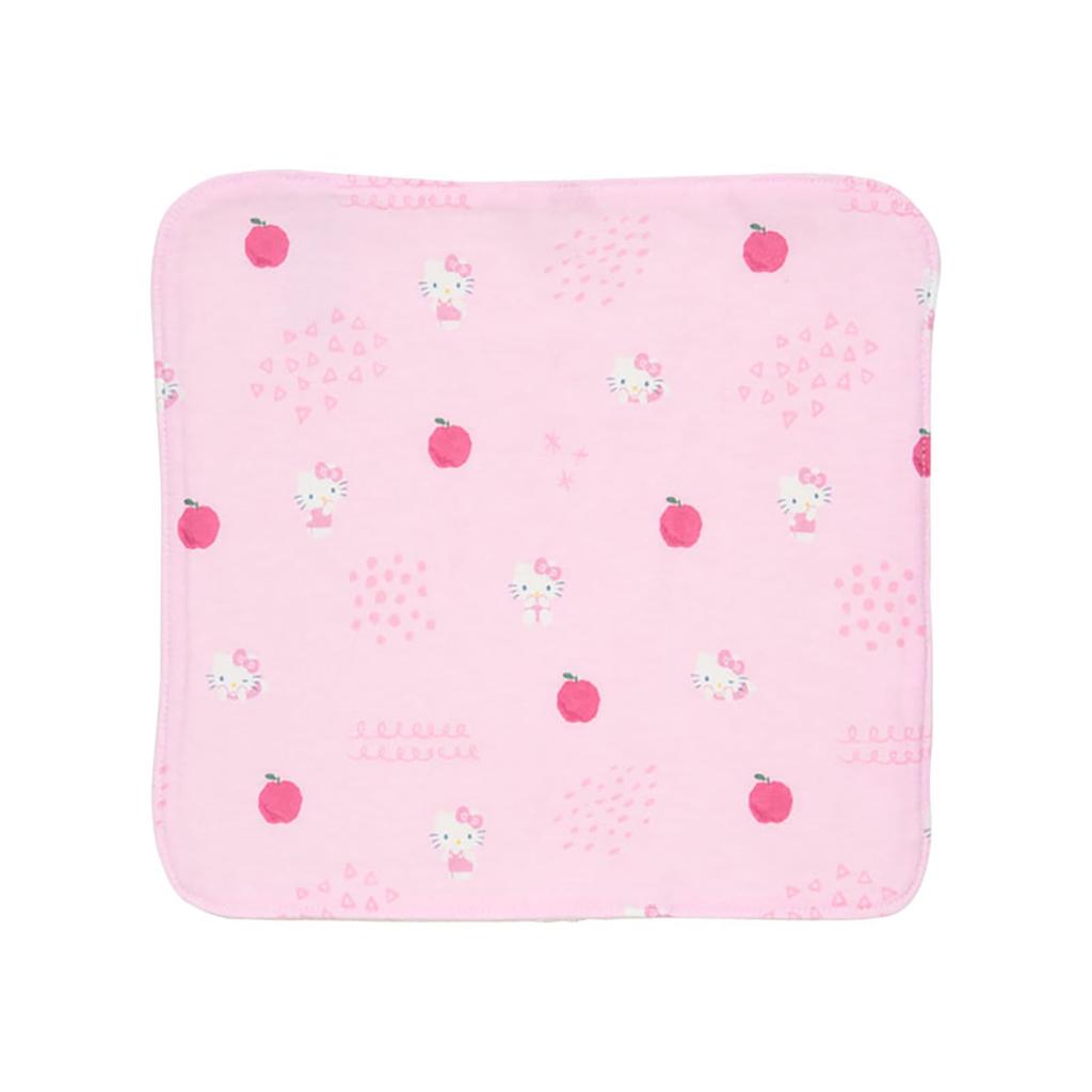 Sanrio Baby Organic Hello W X D X Baby Product 306525 Skin-Friendly Handkerchief, Kitty, Cotton, Approx. 9.9" 0.2" 9.9" H, Gift, 100% Cotton,