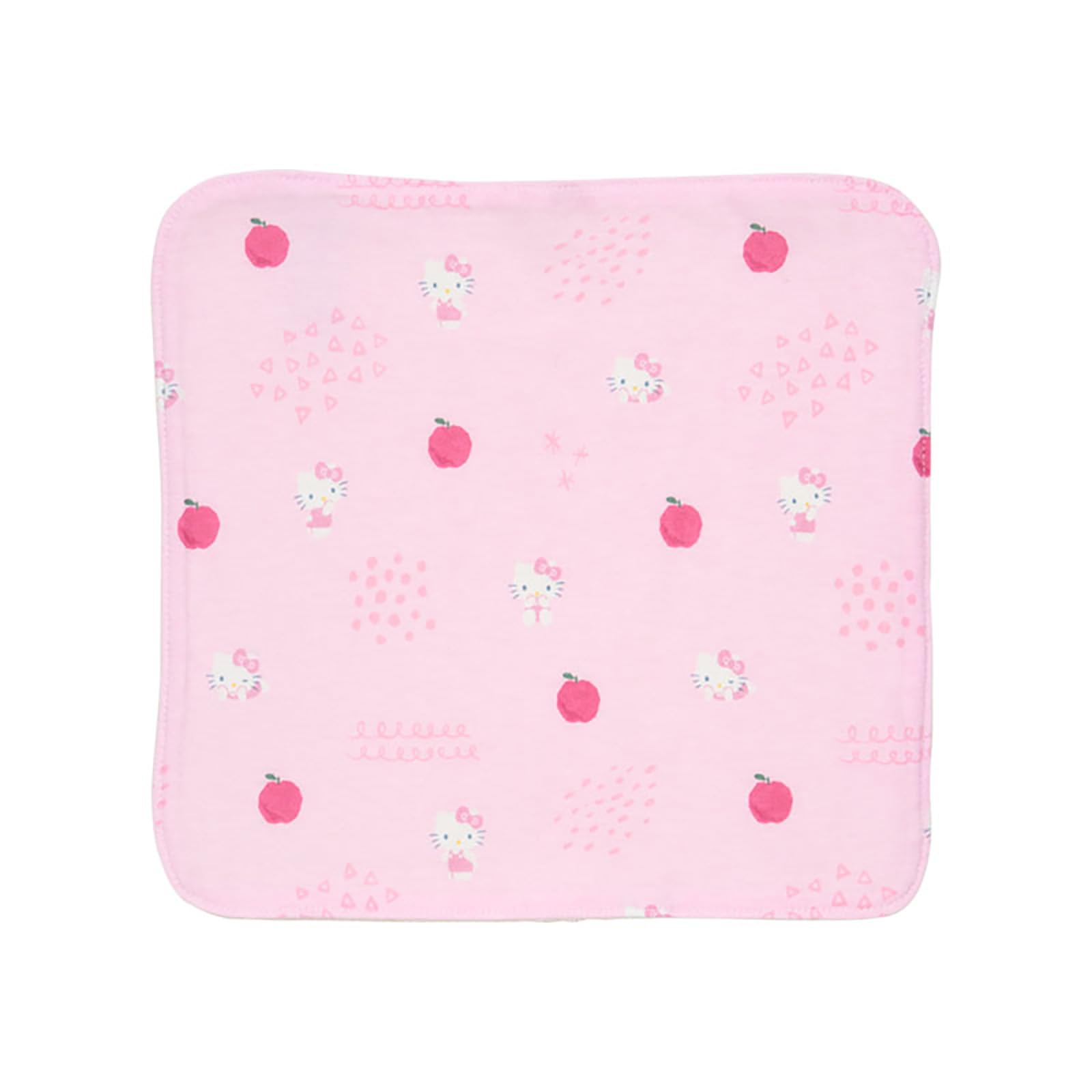 

Sanrio Baby Organic Hello W x D x Baby Product 306525 Skin-Friendly Handkerchief, Kitty, Cotton, Approx. 9.9 0.2 9.9 H, Gift, 100% Cotton,