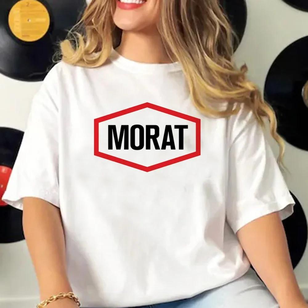 Morat Tshirt Women Pattern Patterned Elegant Tee Female Designer Japanese Streetwear Clothing Women Clothes