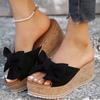 Women Slippers Outdoor Beach Slippers New Summer Fashion Anti-slip Sandals Wedge  Shoes