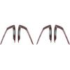 ABS Plastic Carbon Fiber Grain Interior Door Handle Cover Trims, Inner Door Handle Cover Trims 4 PCS, 2023 Compatible with BMW X1