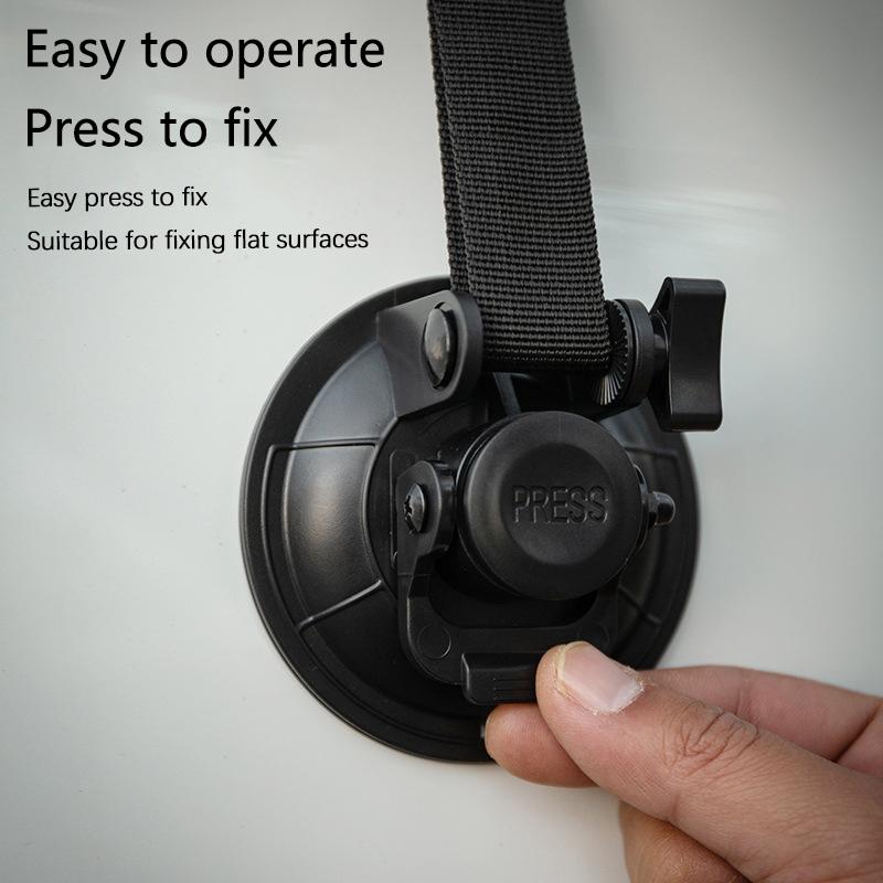 1Pc Outdoor Tent Securing Hook Strong Suction Cup Anchor Heavy Duty Tie Down Camping Canopy Awning Tarp Carabiner Outdoor Tools