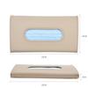 2022 Car Visor Tissue Holder PU Leather Hanging Paper Towel Clip Napkin Holder Backseat Tissue Case Auto Interior Accessories