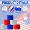 8-Pack Independence Day Colorful Crepe Paper Roll Set Paper Roll Party Paper Art Ribbon Set