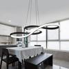 LED Musical Note Pendant Light - Modern, Irregular Design for Living Room, Restaurant, or Nordic Dining Spaces