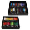 Acrylic Paint Kit 22ml Profession Handcraft DIY Painting Set with 6 Brushes 1 Color Palette for