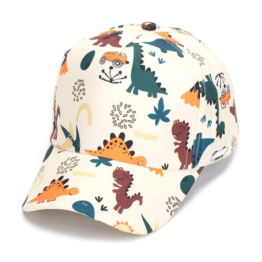 Children's Cartoon Animal Baseball Caps - Spring/autumn - Boys' Cute Beanie Hats - Girls' Sun Hats