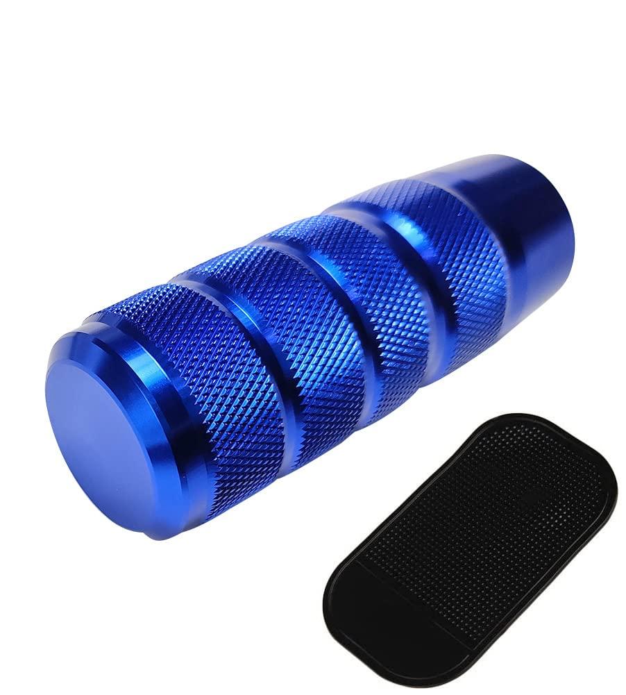 

Aluminum Machined Metallic Color Universal Shift Knob 5MT with Spider Mat R-STYLE (Blue) синий