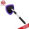 Telescopic Car Windshield Defogger & Glass Cleaning Set with Ultra-fine Fiber Cloth & Scraper