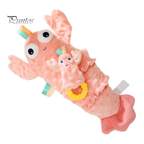

Baby Sleep Tail Patting Toy 15 Inch Baby Butt Patter Toy for Sleeping Comforting Mood Calming Pillow Shrimp