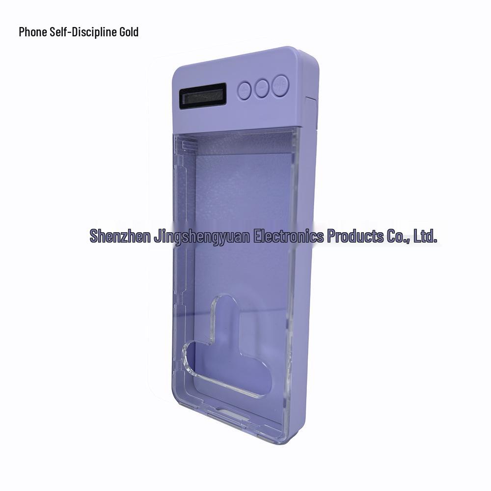 Transparent Phone Lock Timer for Student Time Management and Mobile Self-Discipline