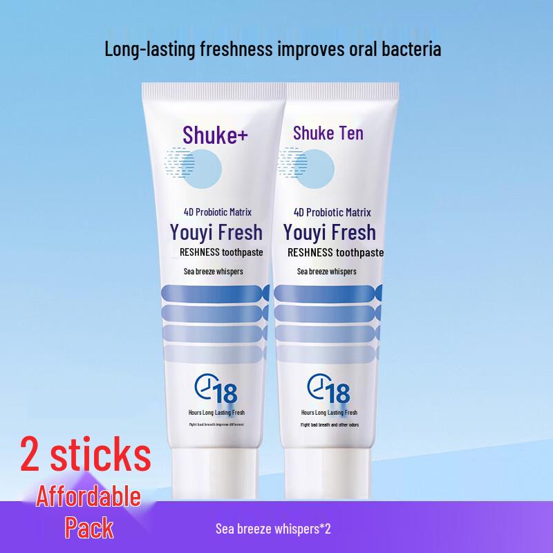 

Shuke Probiotic Fresh Breath Toothpaste