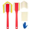 Corner Painting Tools, Trim Paint Edger 3 In 1 Multifunction Parts,Paint Pad Set for Wall