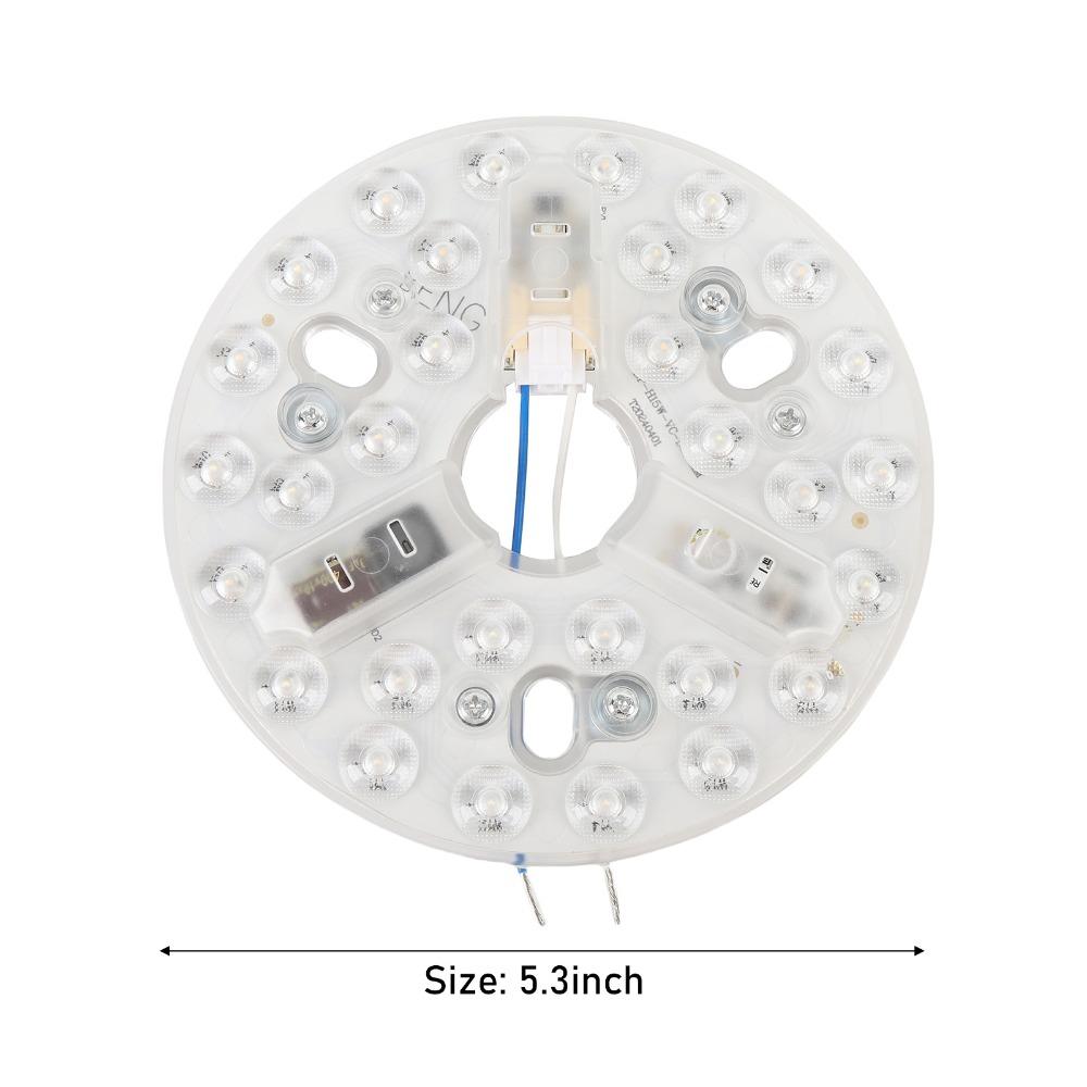 15W Ceiling Fan LED Light Replacement 3000K 4200K 6500K Ceiling Fan Light Panel  Home Lighting