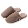 Winter cotton slippers indoor floor mop home warm thickened non-slip couple plush cotton slippers