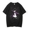 2025 New Anime Solo Leveling with Printed Pattern Fashion Pure Cotton Short Sleeve Trend Casual Men's T Shirt Leveling