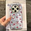 Cute Pink Cherry Bow Girls Women Case For Xiaomi Poco X3pro X5 M6 X6 X3 NFC M5s M6 X7 Pro C75 C61 Shockproof Bumper Fundas Cover