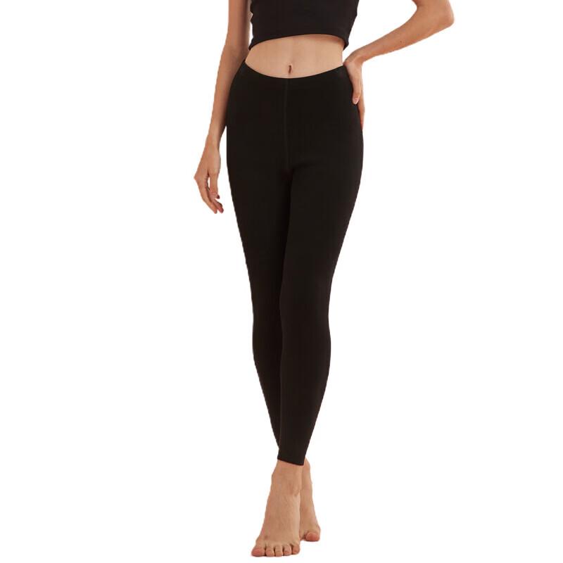 Hengyuanxiang Women's Warm Seamless Wool Leggings