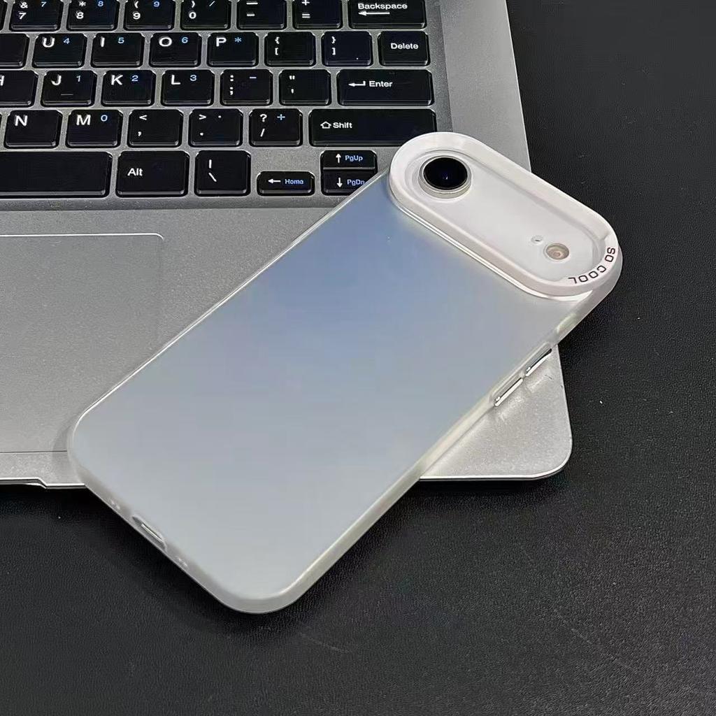 Matte Frosted AG Glass Phone Case for iPhone 16 Pro Max, Shockproof Anti-Fingerprint Slim Cover