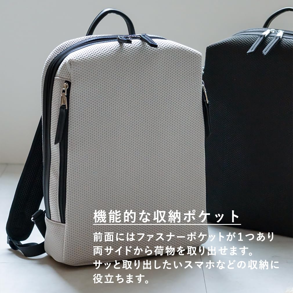 VITAFELICE Women's Square Backpack ubb-sp-0421 (Embossed Black)